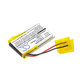 Battery for Bosch Bdu3xx, Bosch Intuvia Display, 250mAh, Li-Pol, 3.7V, 502030, HQ