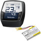 Battery for Bosch Bdu3xx, Bosch Intuvia Display, 250mAh, Li-Pol, 3.7V, 502030, HQ