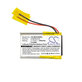 Battery for Bosch Bdu3xx, Bosch Intuvia Display, 250mAh, Li-Pol, 3.7V, 502030, HQ