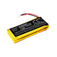 Battery for Cardo Scala Rider G4, 800mAh, Li-Pol, 3.7V, ZN452050PC-1S2P, HQ