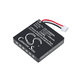 Battery for Logitech H800, 230mAh, Li-Pol, 3.7V, 533-000067, HQ