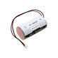 Battery for DSC WT4911B, WT4911R Wireless Outdoor Siren, 14500mAh, Li-MnO2, 3.6V, ER34615M-T1, HQ