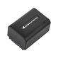 Battery for Sony FDR-AX33, 40, 45, 53, 60, 700, P33, HDR-CX450, 625, 1030mAh, Li-Ion, 7.3V, NP-FV50A, HQ