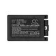 Battery for Tele Radio TG-TXMNL, 2400mAh, Li-Ion, 3.7V, D00004-02, HQ