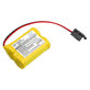 Battery for GE A06b-6093-K001, 2200mAh, Li-MnO2, 6V, BR-AGCF2W, HQ