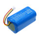 Battery for Blaupunkt BlueBot XSMART, 3400mAh, Li-Ion, 14.4V, BPK-VCBB1XB, Xboost, D071-INR-CH-4S1P, HQ