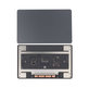 Complete Trackpad for MacBook Pro 14", A2779 (2023), Space Gray, 661-32206, Genuine Apple