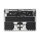 Top case keyboard frame for MacBook Air 15", A3114 (2024), with US keyboard and battery, Space Gray, 661-40266, Genuine Apple