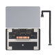Complete Trackpad for MacBook Air 13", A3113 (2024), Space Gray, 661-40274, Genuine Apple
