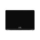 LCD display for MacBook Air 13", A3113 (2024), with front glass and cover, Space Gray, 661-40278, Genuine Apple