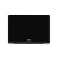 LCD display for MacBook Air 13", A3113 (2024), with front glass and cover, Silver, 661-40279, Genuine Apple