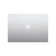 LCD display for MacBook Air 13", A3113 (2024), with front glass and cover, Silver, 661-40279, Genuine Apple