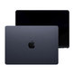 LCD display for MacBook Air 13", A3240 (2025), with front glass and cover, Midnight, 661-50105, Genuine Apple