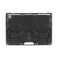 Top case keyboard frame for MacBook Pro 14", A3185 (2024), with US keyboard and battery, Space Black, 661-50210, Genuine Apple
