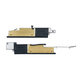 Speakers (Left and Right) for MacBook Air 13", A3113 (2024), with antenna, 923-10350, Genuine Apple