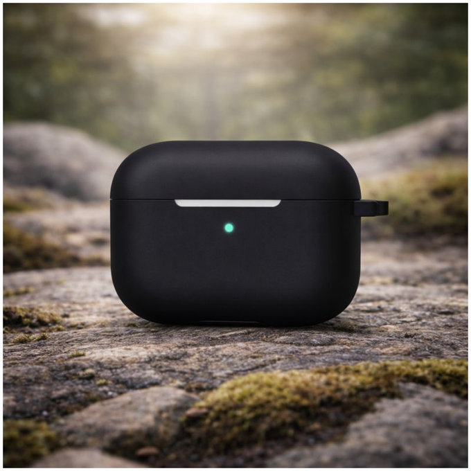 Silicone Case for AirPods Pro, Black