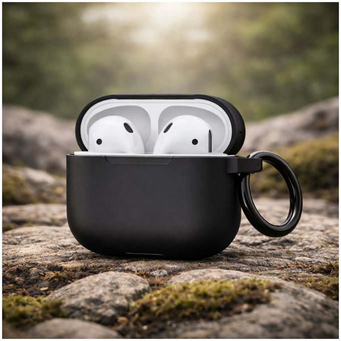 Silicone Case for AirPods Pro 2, Black