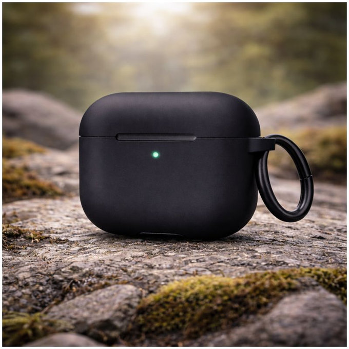 Silicone Case for AirPods 4, Black