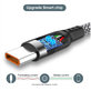 USB-C / USB-C Cable, 6A, 2m, Gray