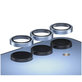 Camera Lens Protector Hoops for Samsung A15/A15 5G, Blue, PanzerGlass