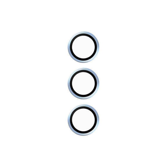 Camera Lens Protector Hoops for Samsung A15/A15 5G, Blue, PanzerGlass