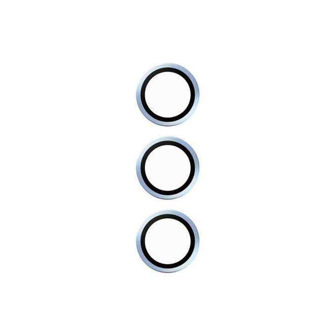 Camera Lens Protector Hoops for Samsung A15/A15 5G, Blue, PanzerGlass
