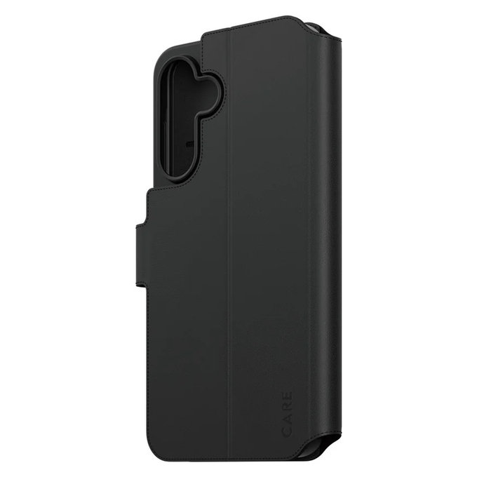 Case Wallet Kickstand for Samsung Galaxy A56 5G, Black, PanzerGlass