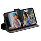 Case Wallet Kickstand for Samsung Galaxy A56 5G, Black, PanzerGlass