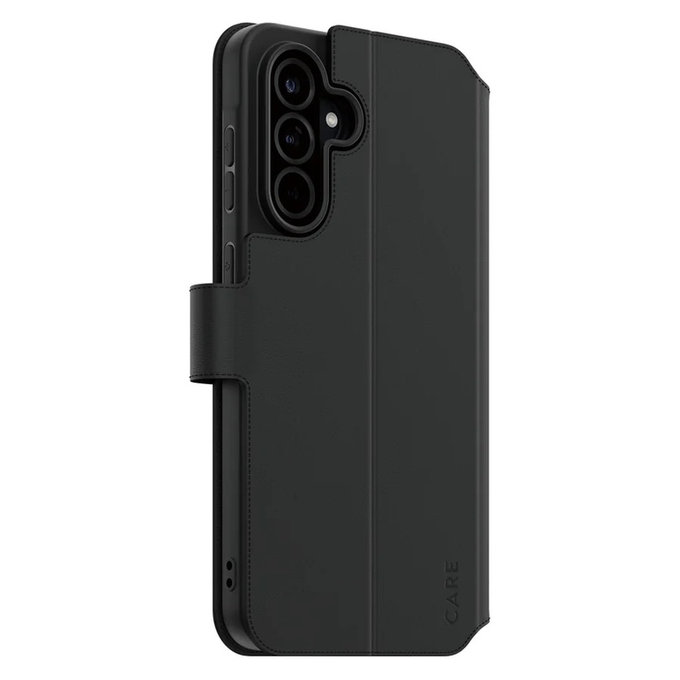 Case Wallet Kickstand for Samsung Galaxy A56 5G, Black, PanzerGlass