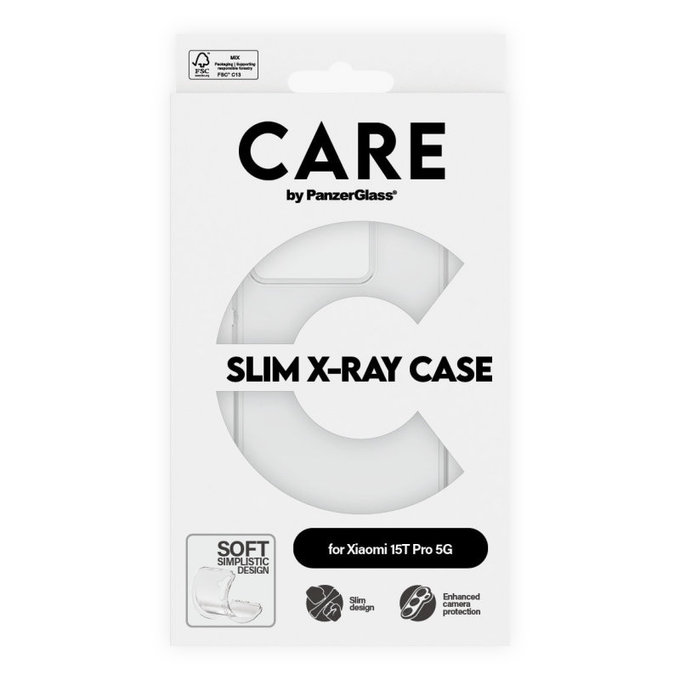 Case X-Ray for Xiaomi 15T Pro 5G, Transparent, CARE