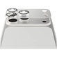 Fender Camera Lens Protector for iPhone 17 Pro, Silver, PanzerGlass
