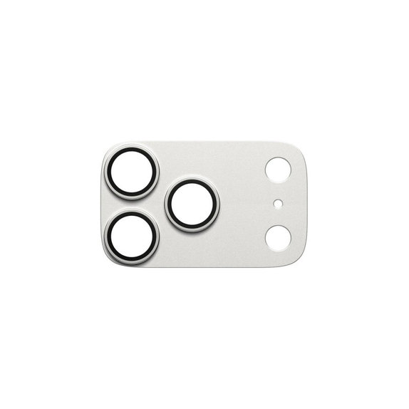 Fender Camera Lens Protector for iPhone 17 Pro, Silver, PanzerGlass