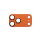 Fender Camera Lens Protector for iPhone 17 Pro Max, Orange, PanzerGlass