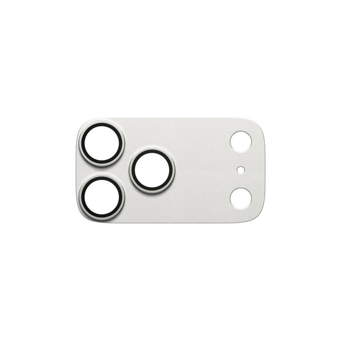 Fender Camera Lens Protector for iPhone 17 Pro Max, Silver, PanzerGlass