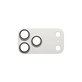 Fender Camera Lens Protector for iPhone 17 Pro Max, Silver, PanzerGlass