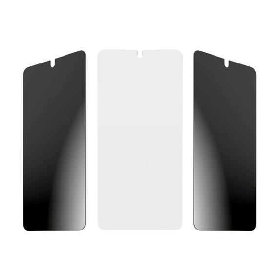 PanzerGlass - UWF 2-Way Privacy Tempered Glass with Applicator for Samsung Galaxy S26, clear