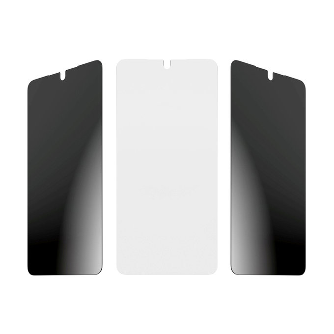 PanzerGlass - UWF 2-Way Privacy Tempered Glass with Applicator for Samsung Galaxy S26, clear