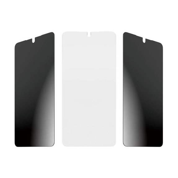 PanzerGlass - UWF 2-Way Privacy Tempered Glass with FASTFIT In-A-Box for Samsung Galaxy S26+, clear