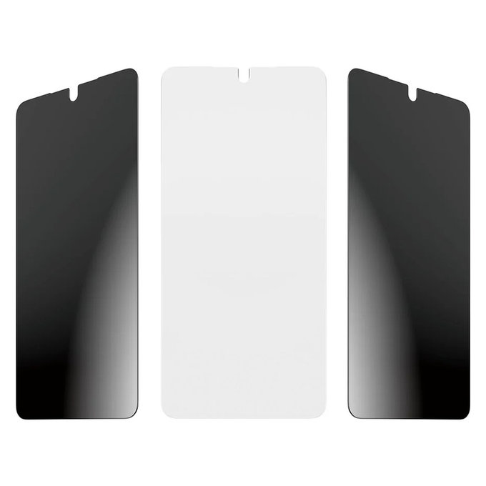 Tempered Glass UWF 2-Way Privacy with FASTFIT In-A-Box for Samsung Galaxy S26 Ultra, Clear, PanzerGlass