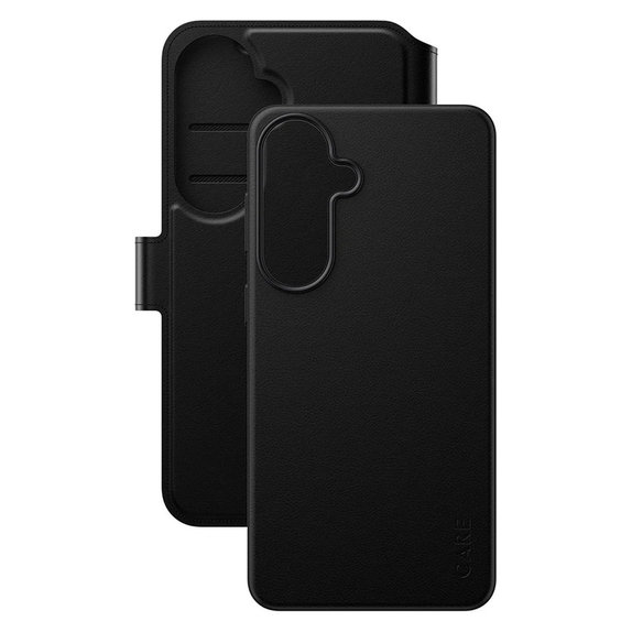 Case Tango Wallet Two-In-One with QI for Samsung Galaxy S26+, Black, PanzerGlass