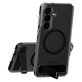 Case Kickstand with Black QI for Samsung Galaxy S26+, Black, PanzerGlass