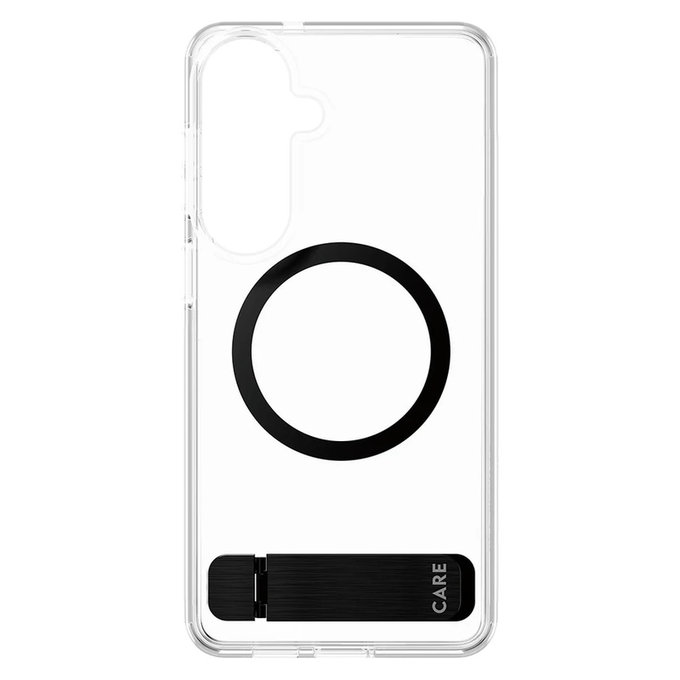 Case Kickstand with Black QI for Samsung Galaxy S26+, Black, PanzerGlass