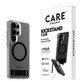 Case Kickstand with Black QI for Samsung Galaxy S26 Ultra, Transparent, PanzerGlass