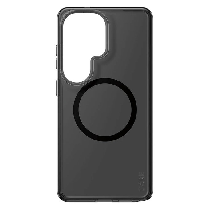 Case Smokey with Black QI for Samsung Galaxy S26 Ultra, Black, PanzerGlass