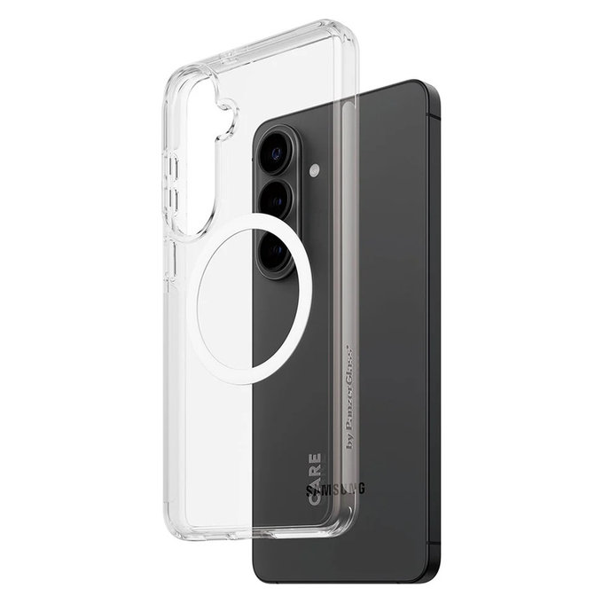 Case Urban Explorer with White QI for Samsung Galaxy S26+, Transparent, PanzerGlass