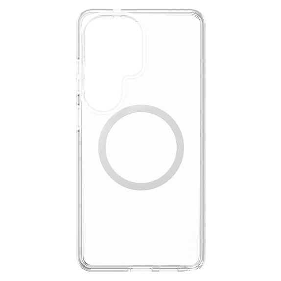 Case Urban Explorer with White QI for Samsung Galaxy S26 Ultra, Transparent, PanzerGlass
