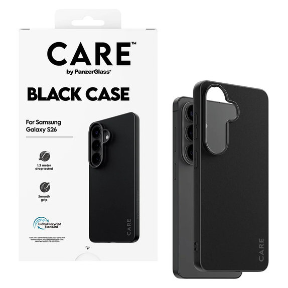 Case TPU for Samsung Galaxy S26, Black, PanzerGlass