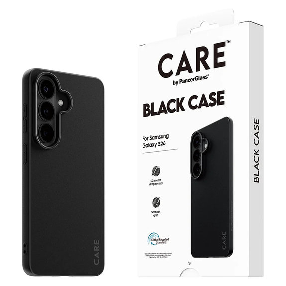 Case TPU for Samsung Galaxy S26, Black, PanzerGlass