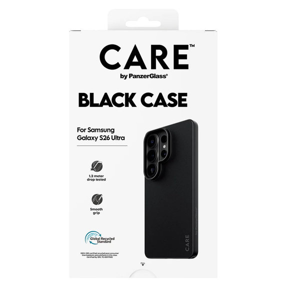 Case TPU for Samsung Galaxy S26 Ultra, Black, PanzerGlass