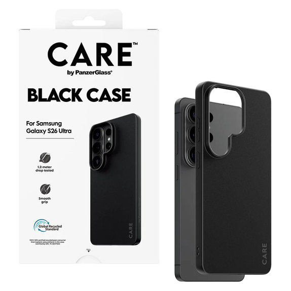 Case TPU for Samsung Galaxy S26 Ultra, Black, PanzerGlass